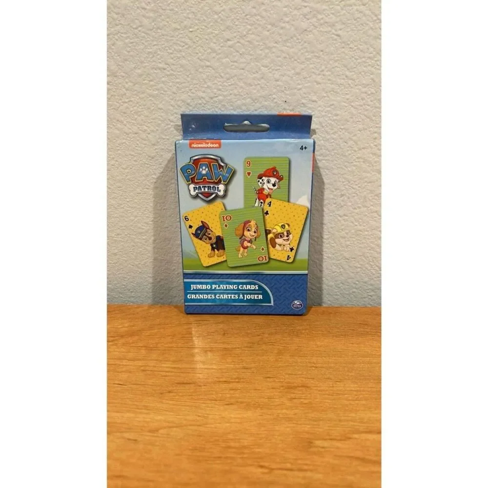 Jumbo Playing Cards  Paw Patrol Nickelodeon